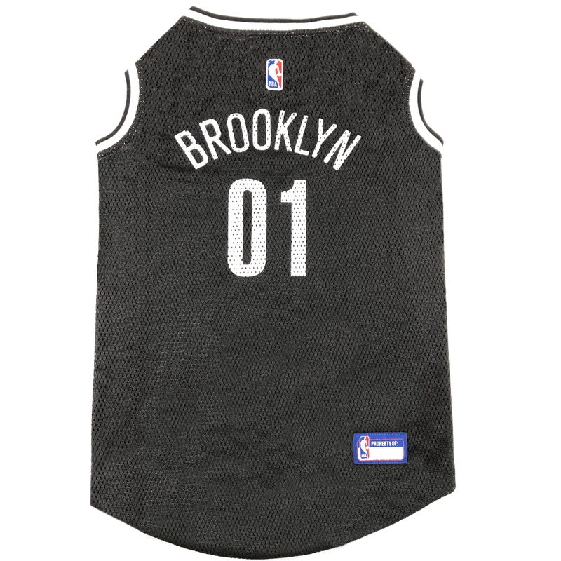 Pets First NBA PET Jersey Brooklyn NETS Basketball Dog Jersey, Medium. Best Licensed Basketball Jersey for The Real Four-Legged Fan! - Image 1